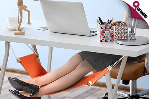 From QR59, Relax with Hammock Foot Rests for Under Your Desk! (Up to QR198 Value)